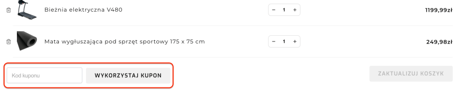 Miejsce na kod rabatowy Urbogym