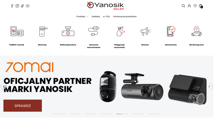 Sklep internetowy yanosik