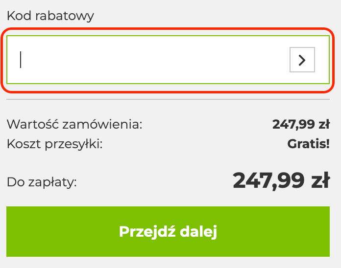 Miejsce na kod rabatowy Yoga Baar