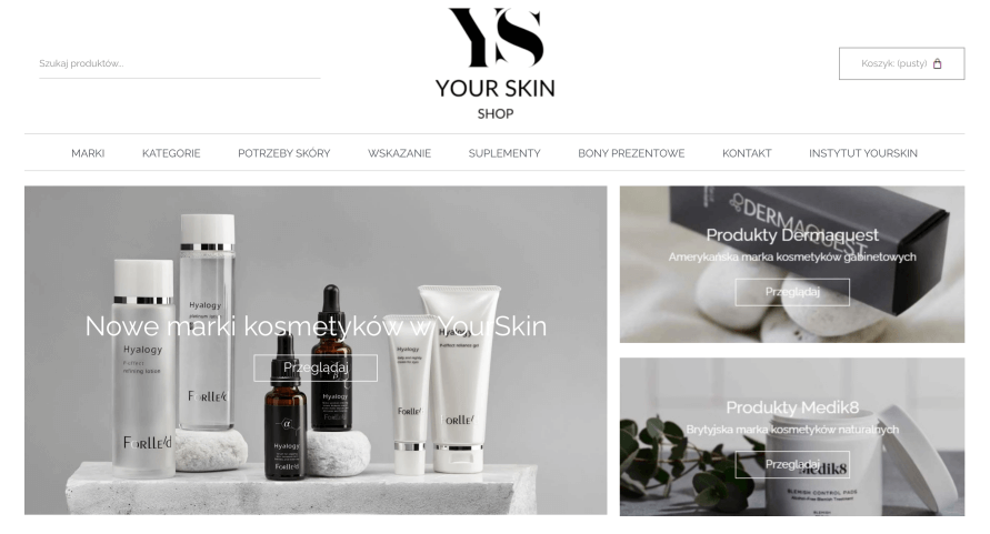Sklep internetowy Your Skin Shop