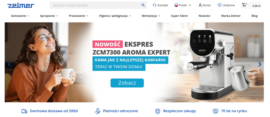 Sklep internetowy Zelmer